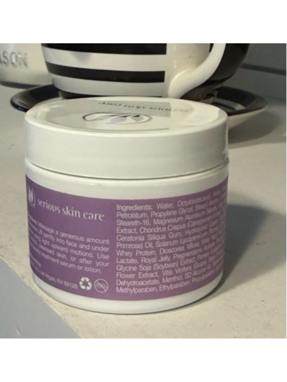 Serious Skincare Reverse Lift Firming Facial Cream 2 oz NEW